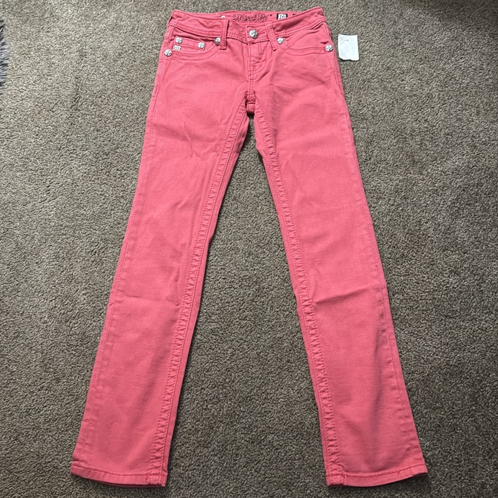 Miss Me Mid-Rise Ankle Skinny Stretch Jean Girls Size 10